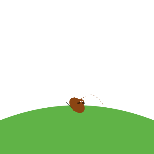 Acrobatic Cat Leaping Over a Green Hill - DrawGPT Acrobatic Cat Leaping Over a Green Hill - DrawGPT