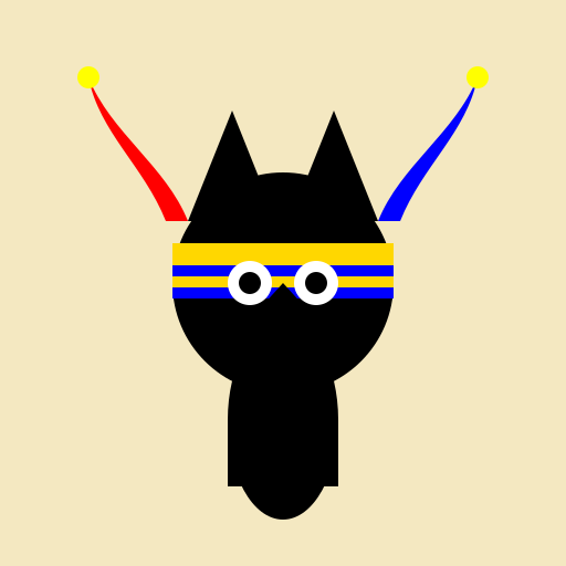 Anubis Jester Pup, The Guardian of Laughs - DrawGPT