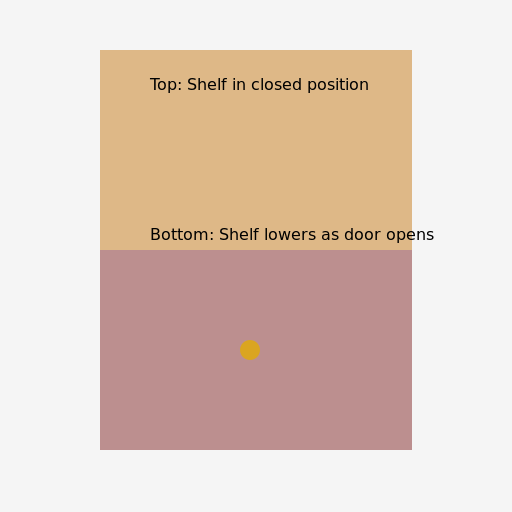 Shelf Lowering Mechanism Magic - DrawGPT