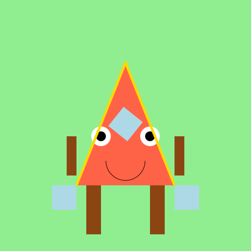 The Pythagorean Theorem Monster - DrawGPT