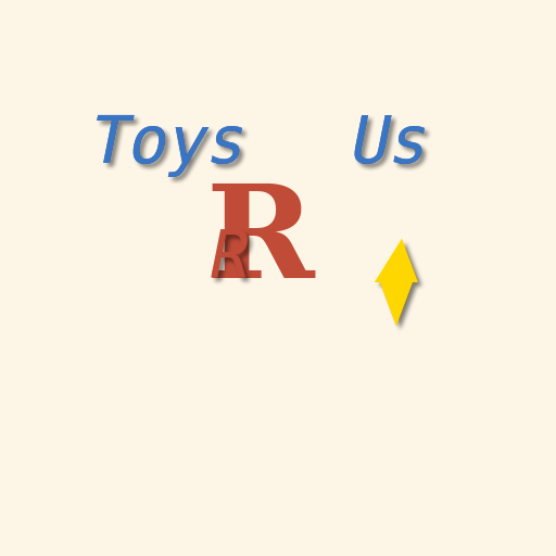 Vintage Toys R Us Logo Makeover - DrawGPT