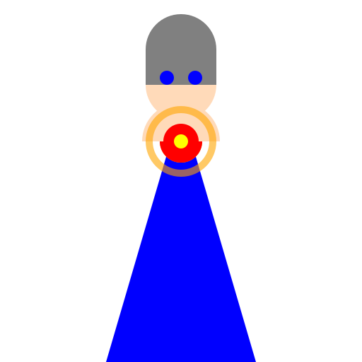 The Spanish Wizard's Fiery Gaze - DrawGPT