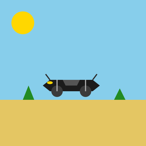 Super Tenere 1200 on a Desert Adventure - DrawGPT