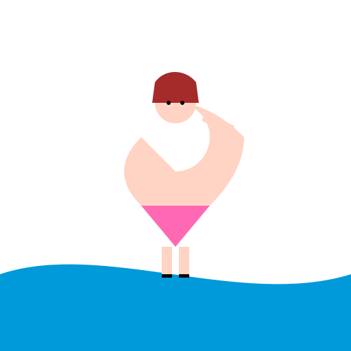 Graceful Leap Over the River - DrawGPT