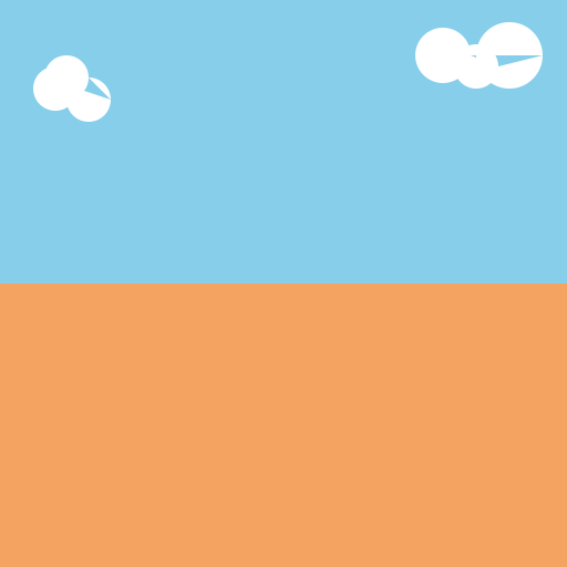 High-Flying Hijinks Over the Desert - DrawGPT