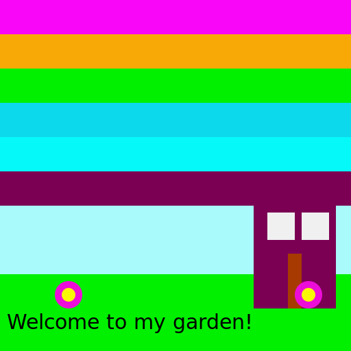 A Colorful Garden - AI Prompt #15879 - DrawGPT