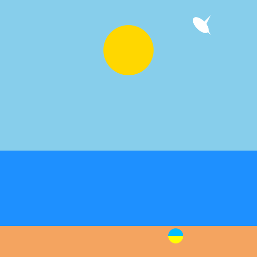 Summer School Email Header with a Sunny Beach Vibe - DrawGPT