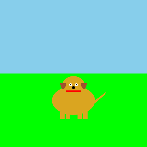 A Dog's Day Out - DrawGPT