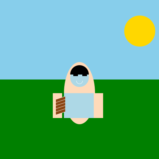 Jeff Satur Strumming a Guitar on a Sunny Day - DrawGPT