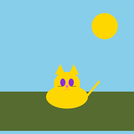 Cat's Day Out - DrawGPT