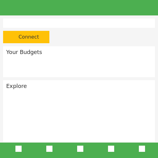 Social Budgeting App Interface - DrawGPT