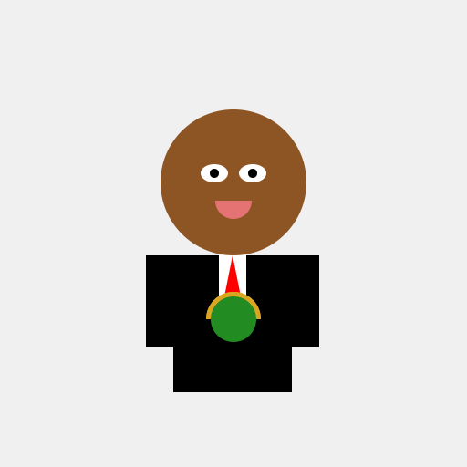 MLK Enjoying a Peaceful Burger - DrawGPT