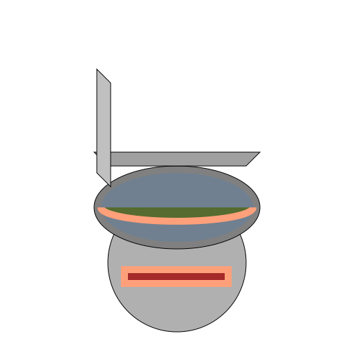 The Melting Ladle of Steel Alchemy - DrawGPT