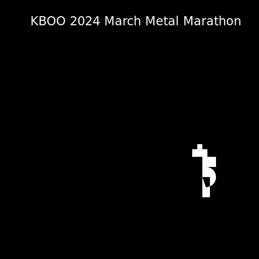 KBOO 2024 March Metal Meowathon - DrawGPT