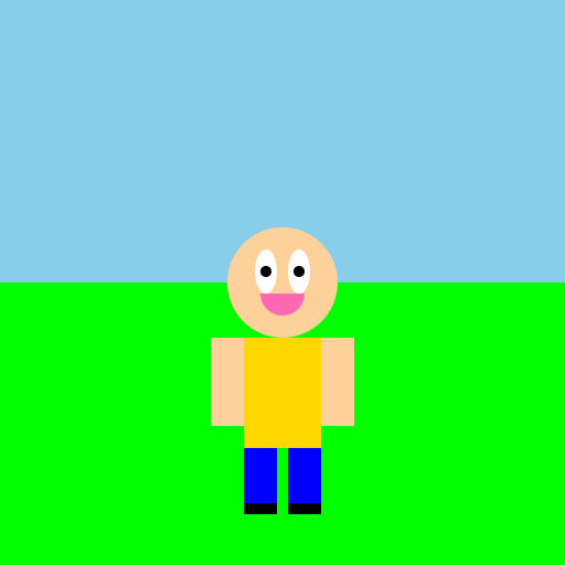 Happy Kid at the Park - DrawGPT