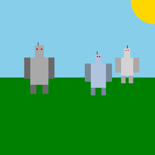 Robots Ruling the World - DrawGPT