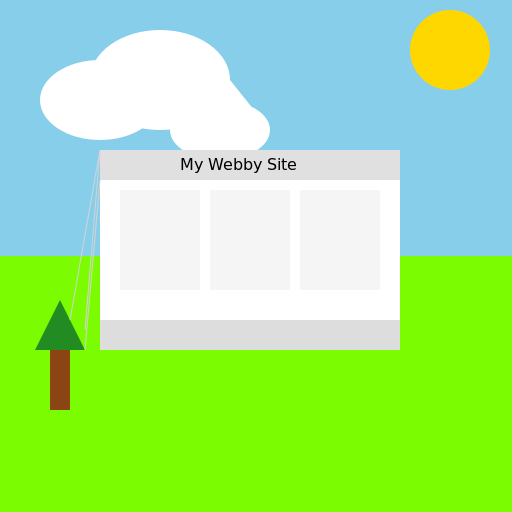 A Cute Webby Illustration - DrawGPT