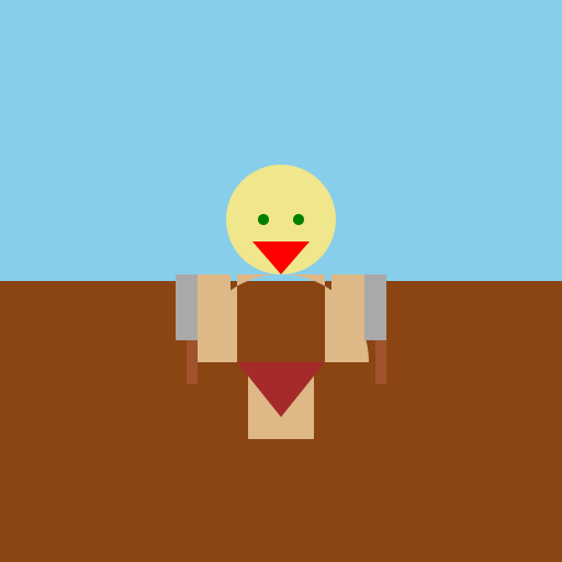 The Blonde Barbarian Viking with a Flaming Red Beard - DrawGPT