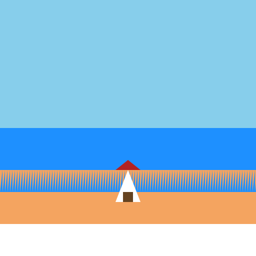 Lighthouse Keeper's Wheat Beach - DrawGPT