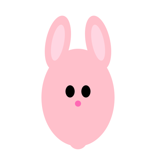 Cute Pink Bunny - DrawGPT