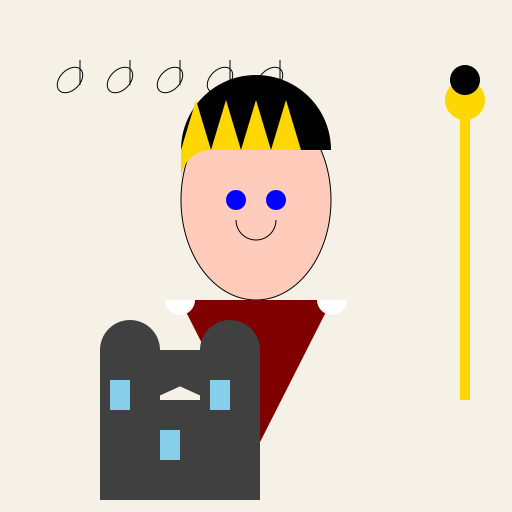 Emperor Namjoon's Reign of Beats - DrawGPT