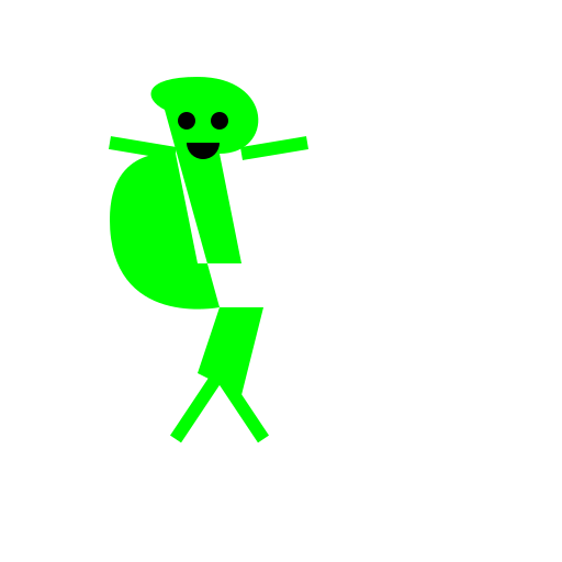 The Number Two Goes Green and Gets Limbs - DrawGPT