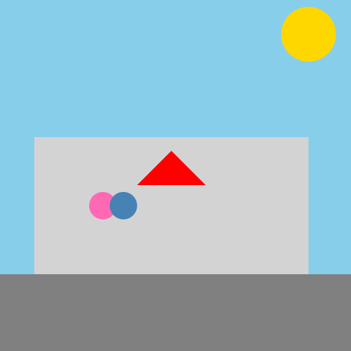 Cartoon of a couple running to hug at the Istanbul airport - DrawGPT