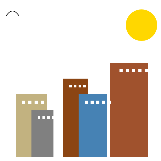 Lots of Buildings - DrawGPT