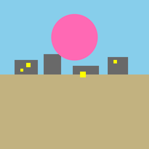 Bubble Gum City - DrawGPT