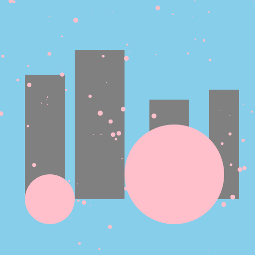 Bubble Gum vs New York - DrawGPT