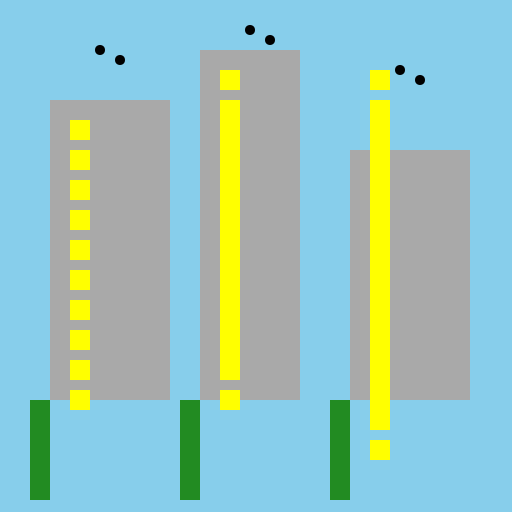 Bustling Downtown - DrawGPT