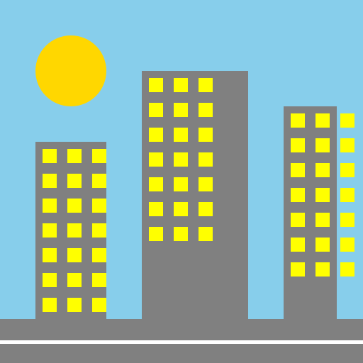 Busy Downtown - DrawGPT