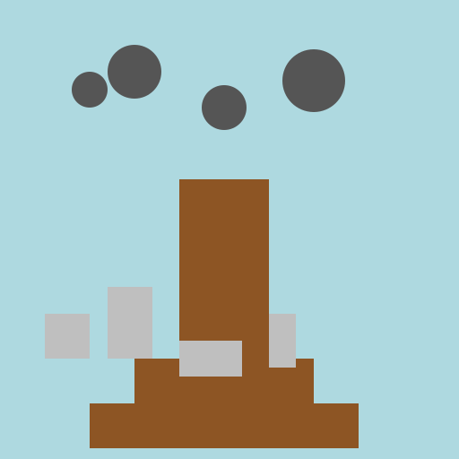 Giant Destroyed Country - DrawGPT