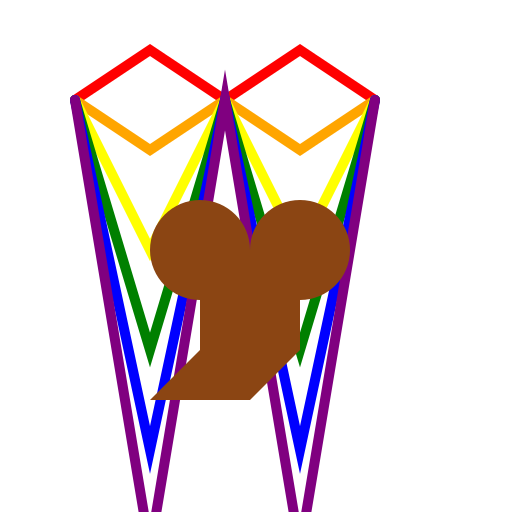 Rainbows and camels, Gay Mohamed - DrawGPT