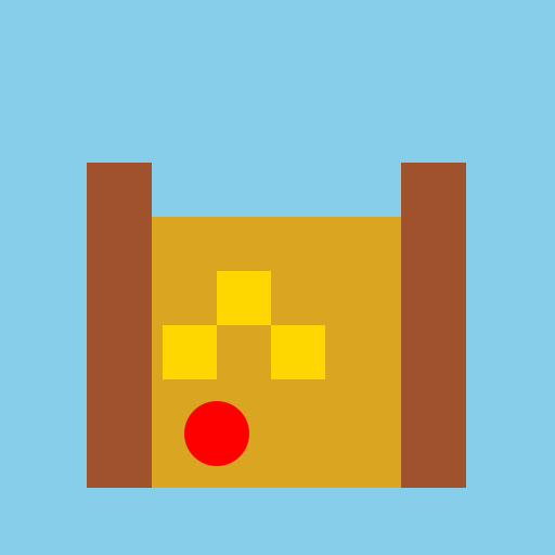 Roblox Character Doing an Obby Going into a Castle - DrawGPT