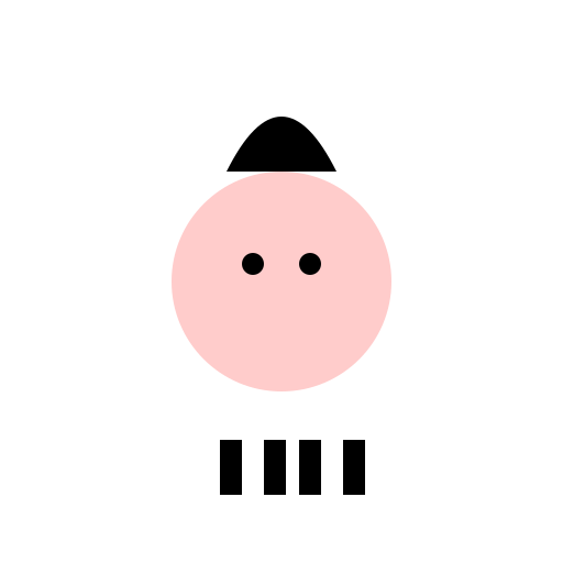 Beautiful Girl with Nice Hair and Long Black Fake Nails - DrawGPT