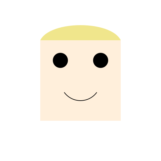 Portrait of a Happy White Woman - DrawGPT