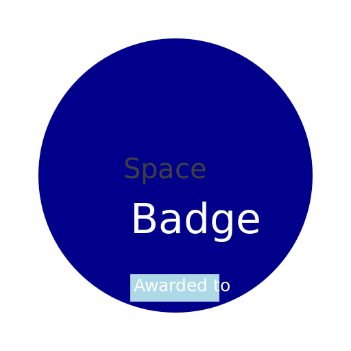 Space Badge - AI Prompt #16278 - DrawGPT