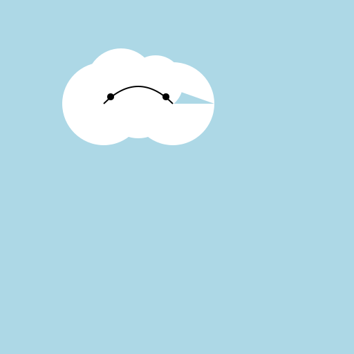 Cartoon Fight Cloud - DrawGPT
