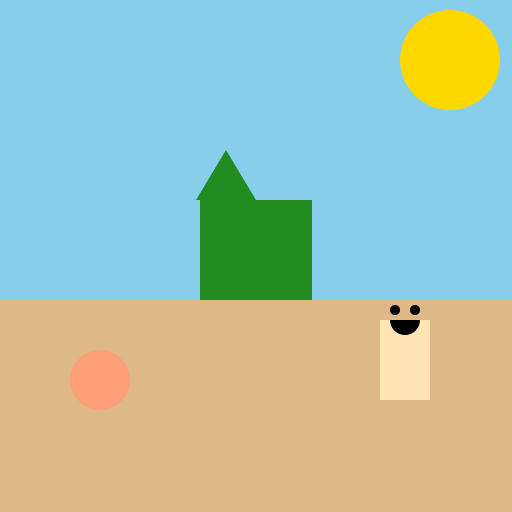 Beautiful Brazilian Beach - DrawGPT