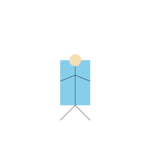 Shivering Person in the Snow - DrawGPT