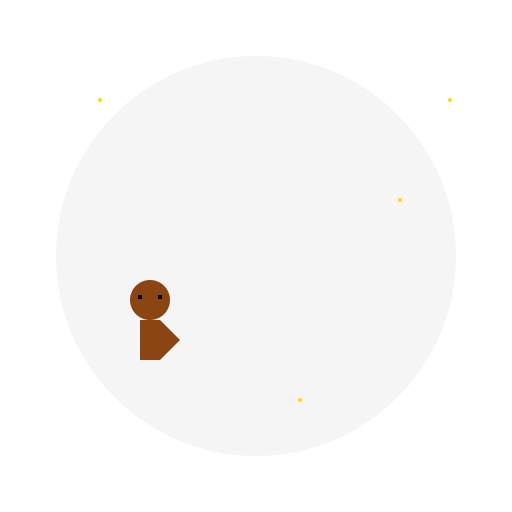 Flying kangaroo mouse around the moon (with many details) - DrawGPT