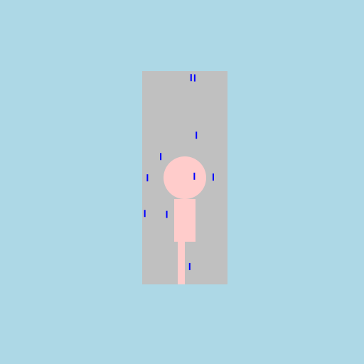 Man in a Shower Stall - DrawGPT
