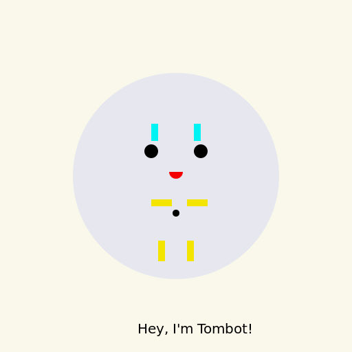 Draw a robot named tombot - AI Prompt #16377 - DrawGPT