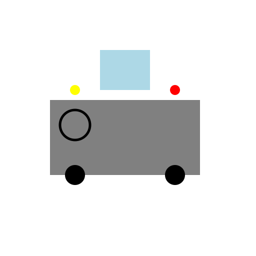 Product Sketch of Mobile Car Changing Table - DrawGPT