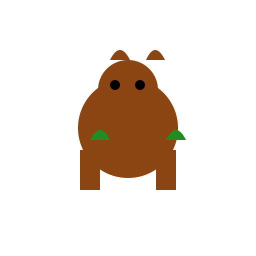 Squirrel with Large Acorns - DrawGPT