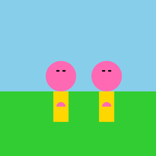 Anime Characters Having a Picnic - DrawGPT