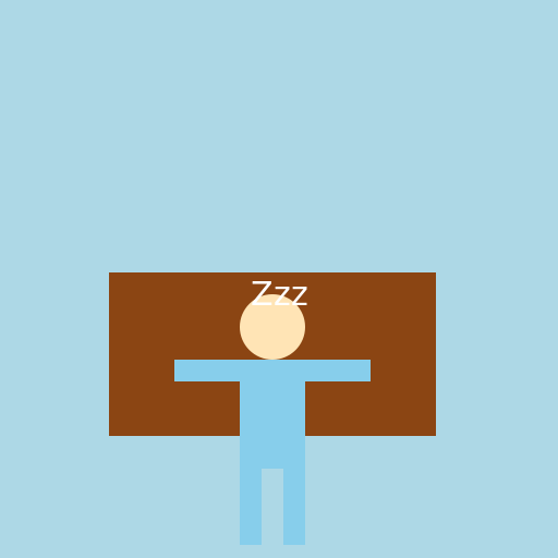 A Boy Sleeping in His Bedroom - DrawGPT