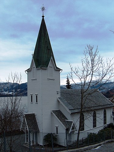 Ytre Arna Kirke Wiki-bilde - DrawGPT