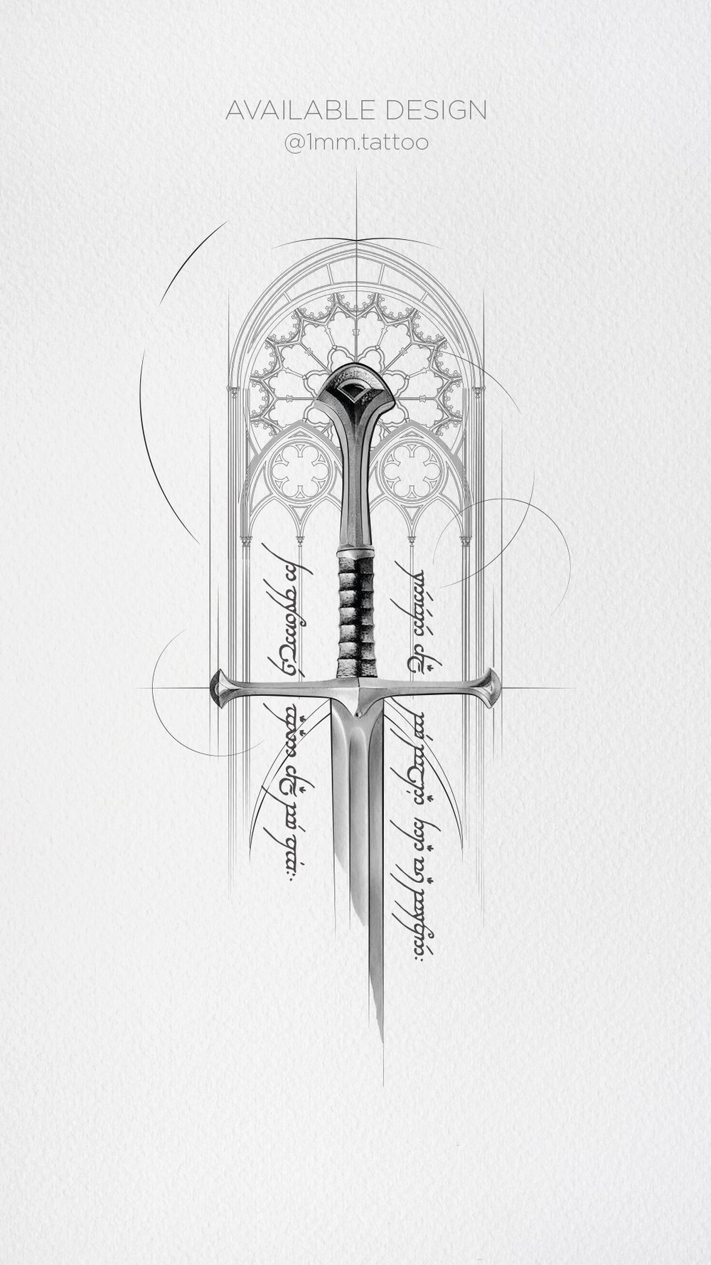 Narsil Sword Image - DrawGPT